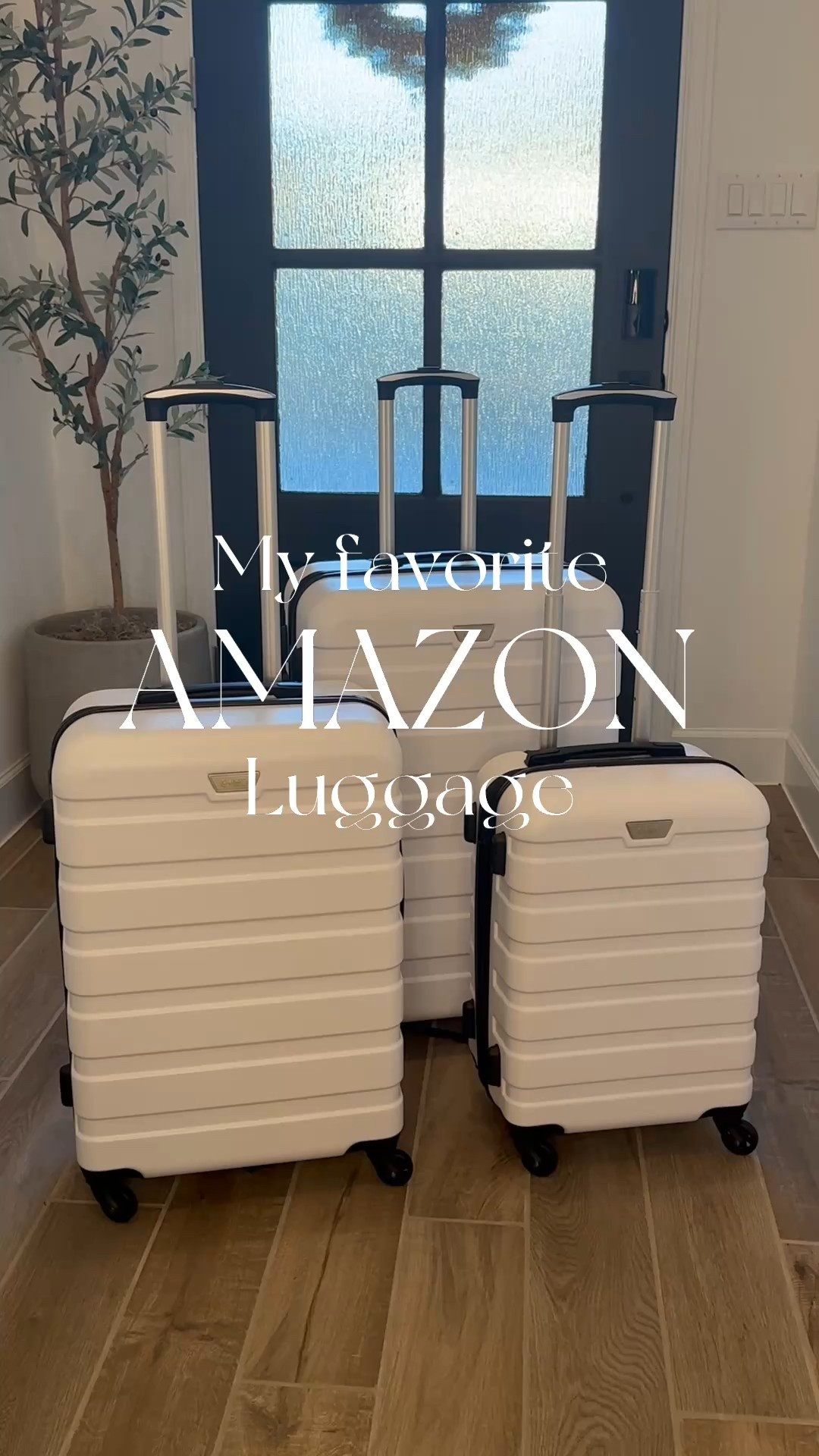 The best 3 piece luggage set. Available in several colors and size options! 

#LTKHome #LTKTravel #LTKStyleTip