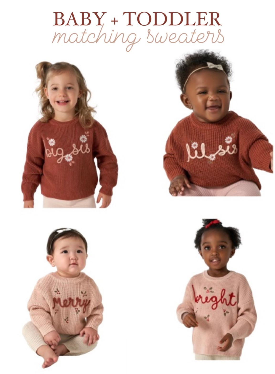 The cutest knot sweaters for babies & toddlers! 

#LTKkids #LTKbaby #LTKSeasonal