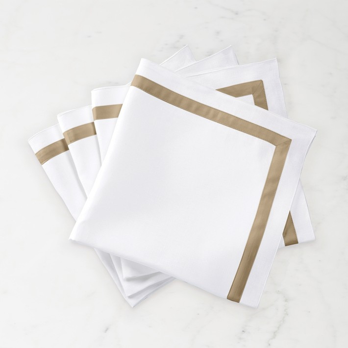 Matouk Lowell Napkins, Set of 4 | Williams-Sonoma