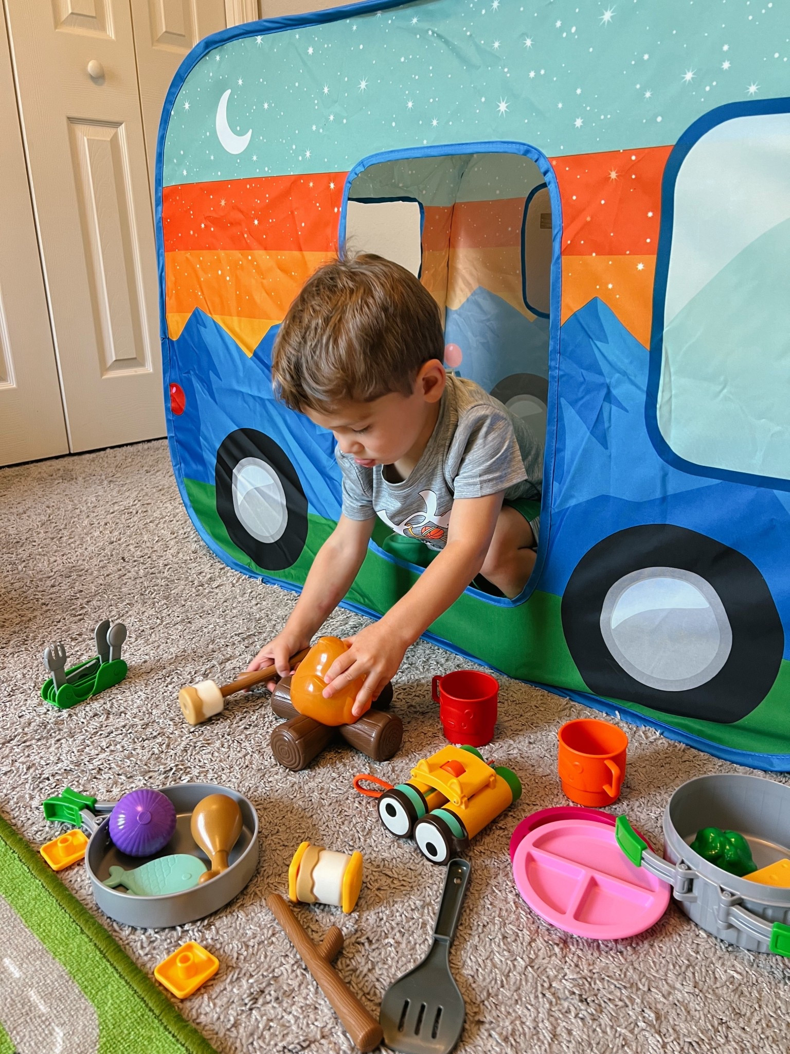Camping toys for toddlers!! Soooo cute! 

#LTKBaby #LTKFamily #LTKKids