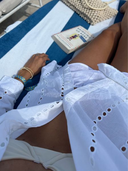 eyelet swim coverup & linen sets 

#LTKstyletip #LTKswim #LTKSeasonal