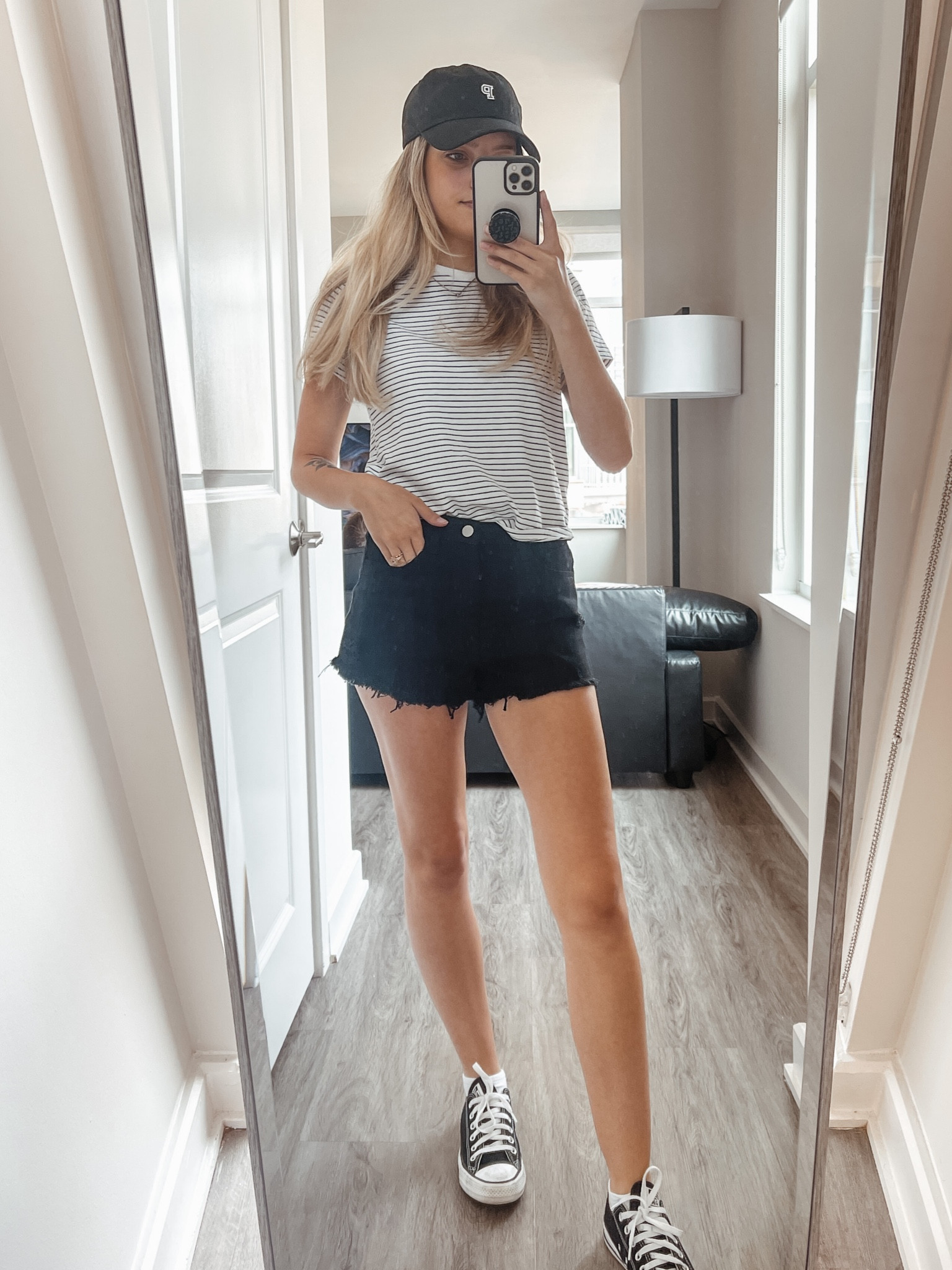 Saturday casual summer outfit to run errands 



#LTKunder50 #LTKstyletip #LTKfit