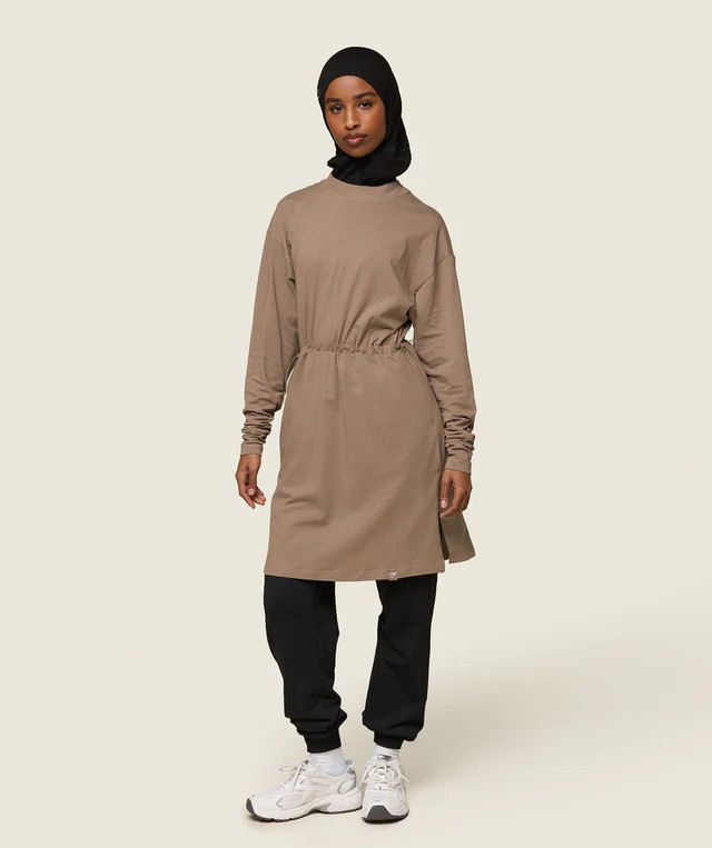 Gymshark GS x Leana Deeb Tunic - Soul Brown | Gymshark US
