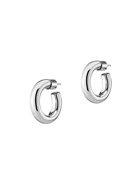 Jennifer Fisher Michelle Sterling Silver Huggie Hoop Earrings | Saks Fifth Avenue