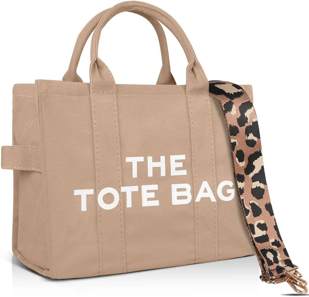 Rezido The Tote Bag for Women Crossbody Canvas Tote Bag Traveler Handbag Zipper Canvas Tote Bag | Amazon (US)