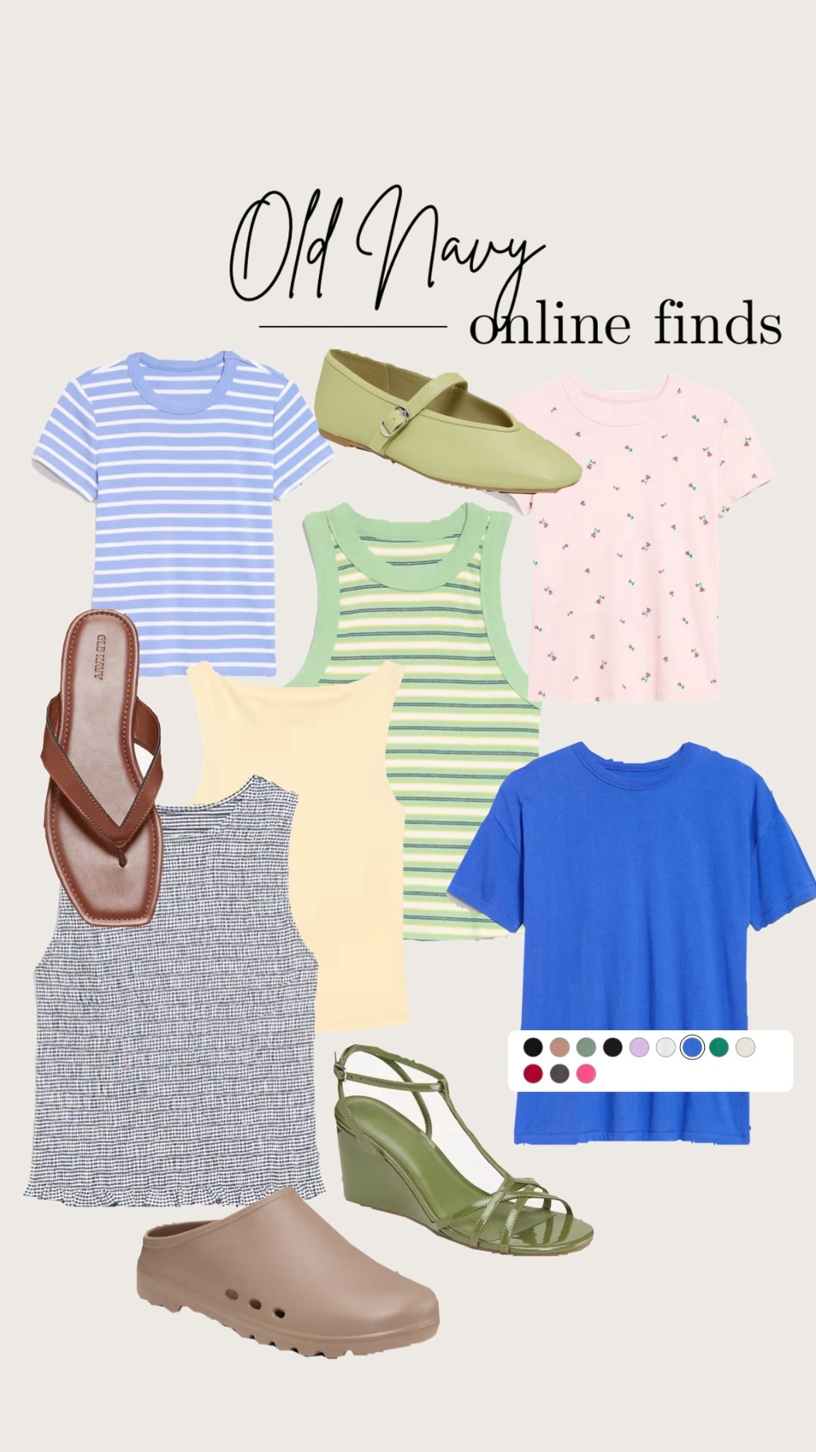 New spring tops & shoes at Old Navy! 

#LTKSeasonal #LTKSpringSale