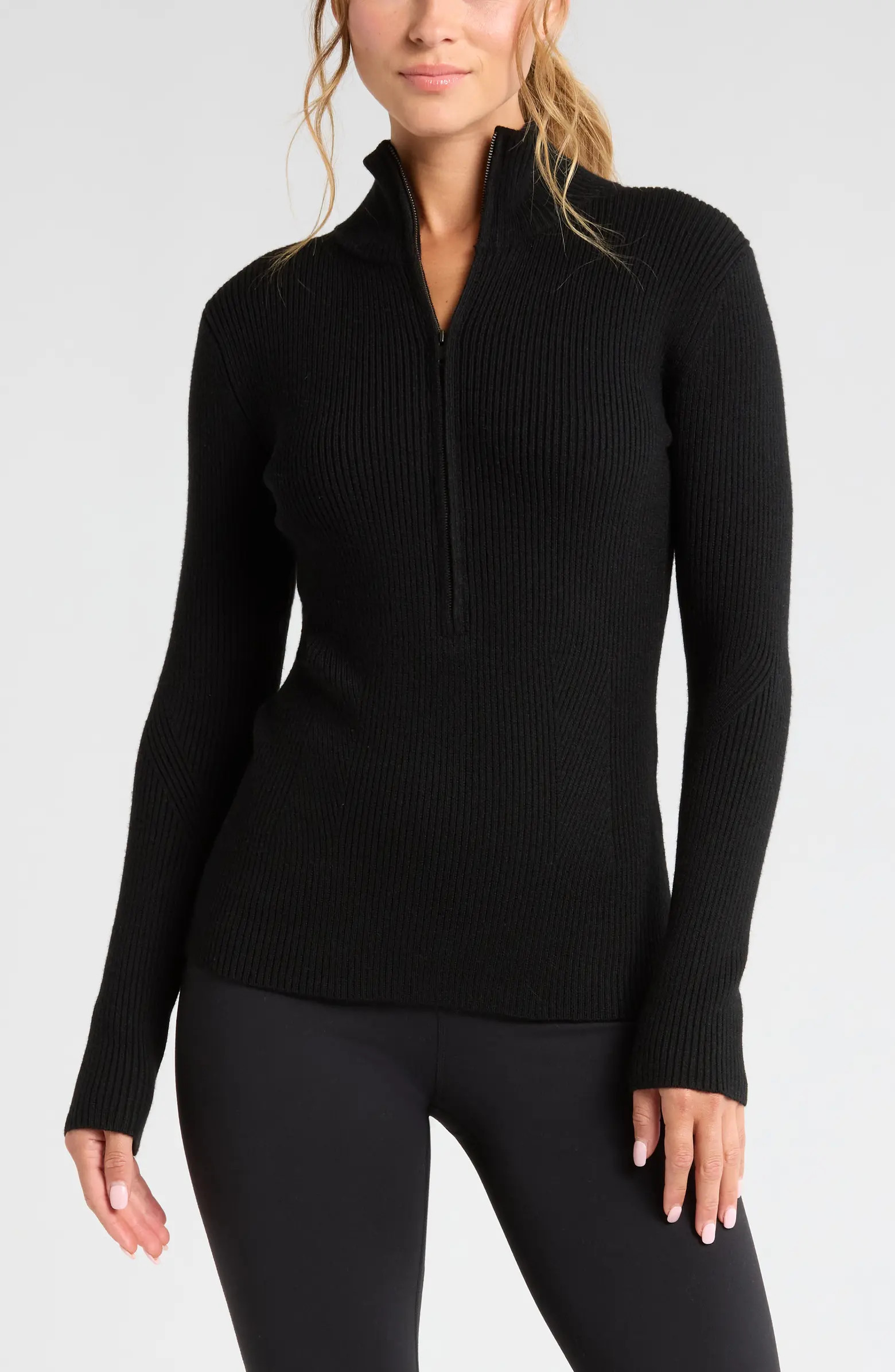 Après Ski Half Zip Rib Sweater | Nordstrom