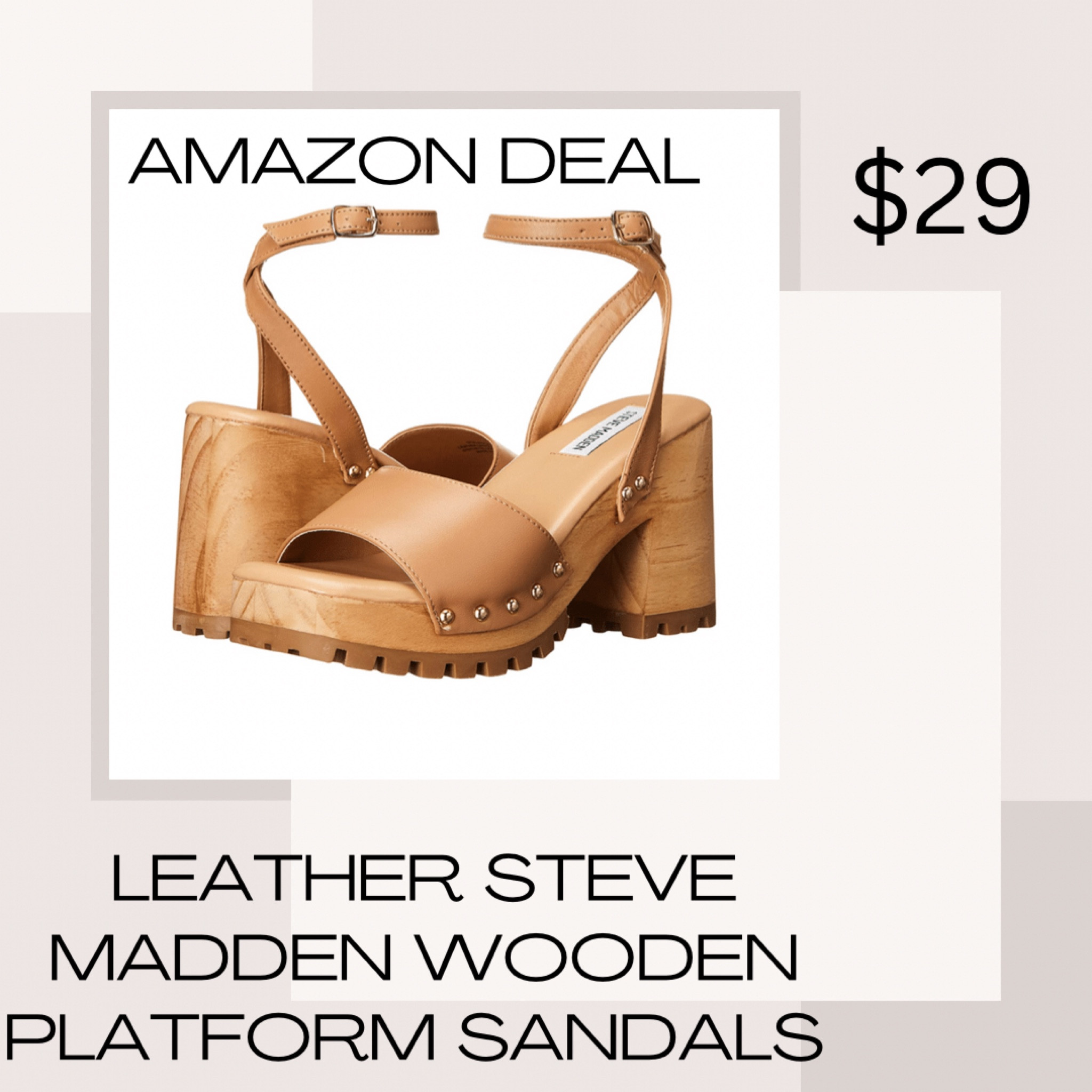 Steve madden store wooden platform heels