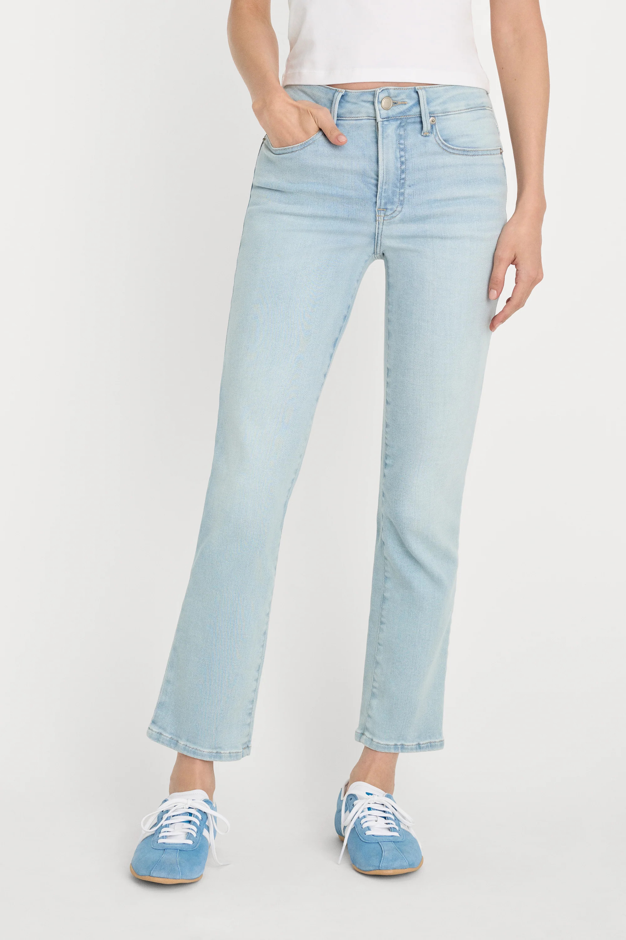 SOFT TECH GOOD LEGS STRAIGHT JEANS | INDIGO1275 - GOOD AMERICAN | Good American