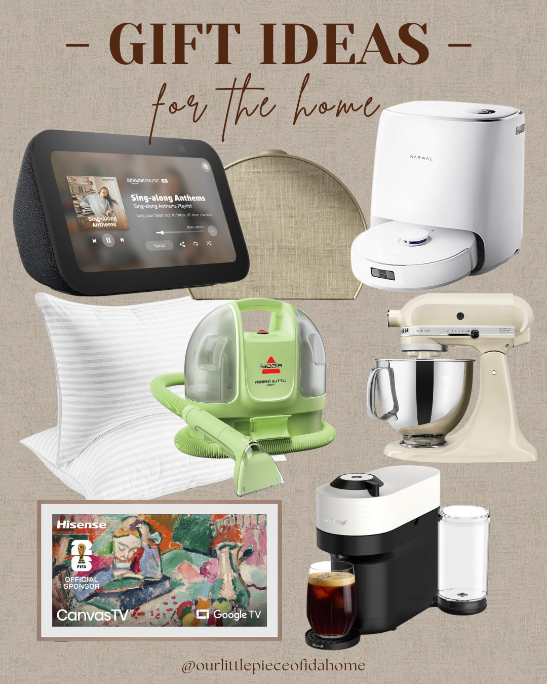 Home gifts that make everyday life easier. Smart tech, cozy basics, kitchen favorites, and practical tools they’ll use all year. A simple, well-rounded roundup for anyone who loves a comfortable, functional home. Shop everything below. 

 #LTKGiftGuide #LTKHoliday #LTKHome