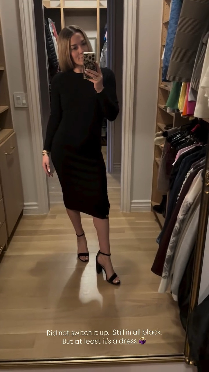 Last nights date night look! Slight switch up with a black bodycon dress and different heels!

#LTKootd #LTKdayinmylife #LTKgrwm