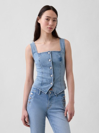 Denim Corset Top | Gap (US)