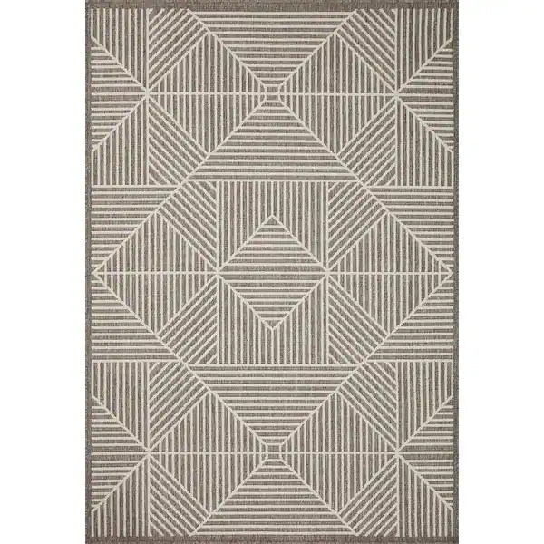 Alexander Home Renee Geometric Modern Indoor / Outdoor Rug | Bed Bath & Beyond