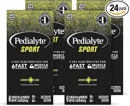 Pedialyte Sport Electrolyte Powder Fast Hydration with 5 Key Electrolytes for Muscle Support Befo... | Amazon (US)