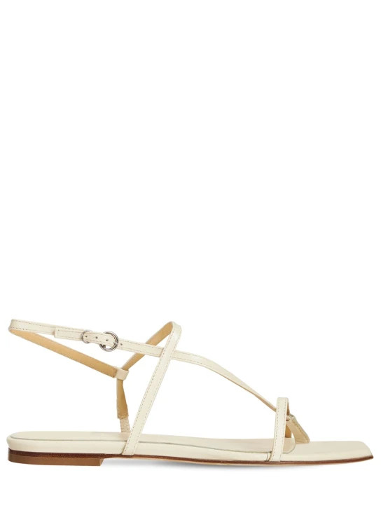 10mm ella leather thong sandals - Aeyde - Women | Luisaviaroma | Luisaviaroma