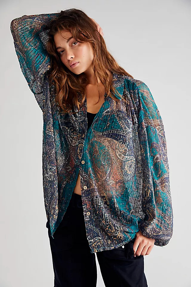 Printed My Best Top | Free People (Global - UK&FR Excluded)