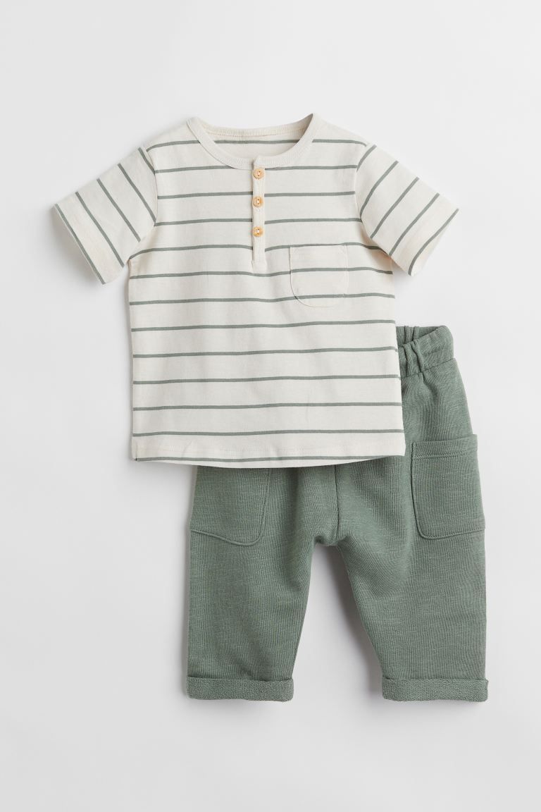 2-piece Cotton Set | H&M (US + CA)