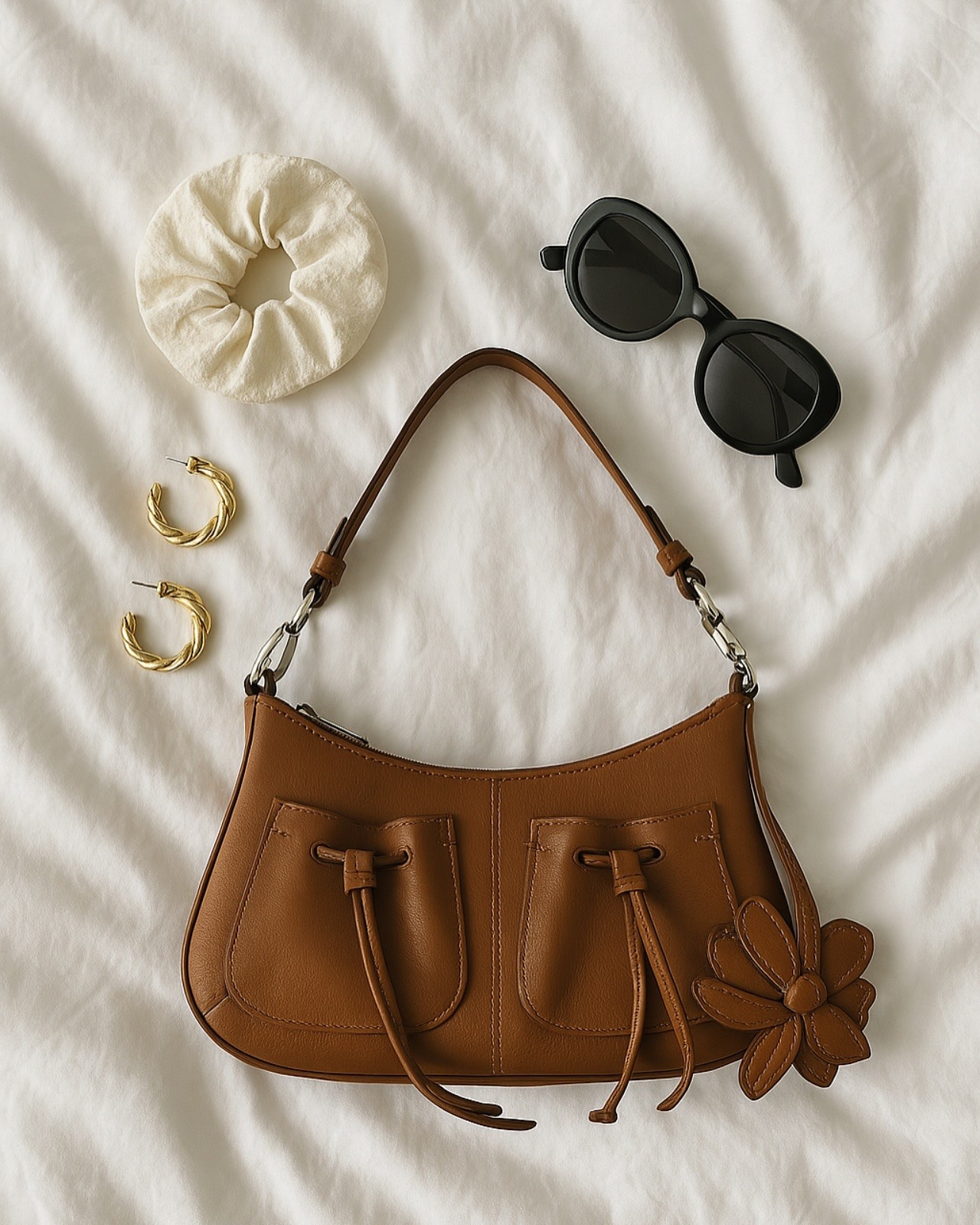 Wardrobe essentials, but with a moody spring twist.

Yes, it’s spring… but I’m that girl who still dresses like it’s October. And honestly? It feels like autumn to me 🥲
Rich browns, golden tones, and soft vintage textures - they’re my forever comfort zone, no matter the season.

Here are the pieces I keep coming back to:
• Shoulder brown bag
• Golden hoop earrings
• Floral lace scrunchie (obsessed)
• And of course, black cat-eye sunglasses - always

They’re timeless, effortless, and feel like me.
Would you wear this palette in spring too, or are you all pastels and florals?

Comment below - let’s see who’s still in their autumn era.
.
.
.
#virtualstyling #virtualstylist #fashioninspo #stylepost #streetstylegermany #streetstyleparis #streetstylelondon #newyorkstreetstyle #streetstyledeluxe #parisstreetstyle #koreanstreetfashion #japanesestreetfashion #summerstyles #summerlook #streetstylegallery #styledaily #parisvibes #neutraloutfit #minimalistfashion #parisianfashion #streetchic #frenchchic #frenchfashion #frenchfashionblogger #neutralaesthetic #summerstyles #celebritystyle #ootdgermany #milanfashionweek #summerfashioninspo