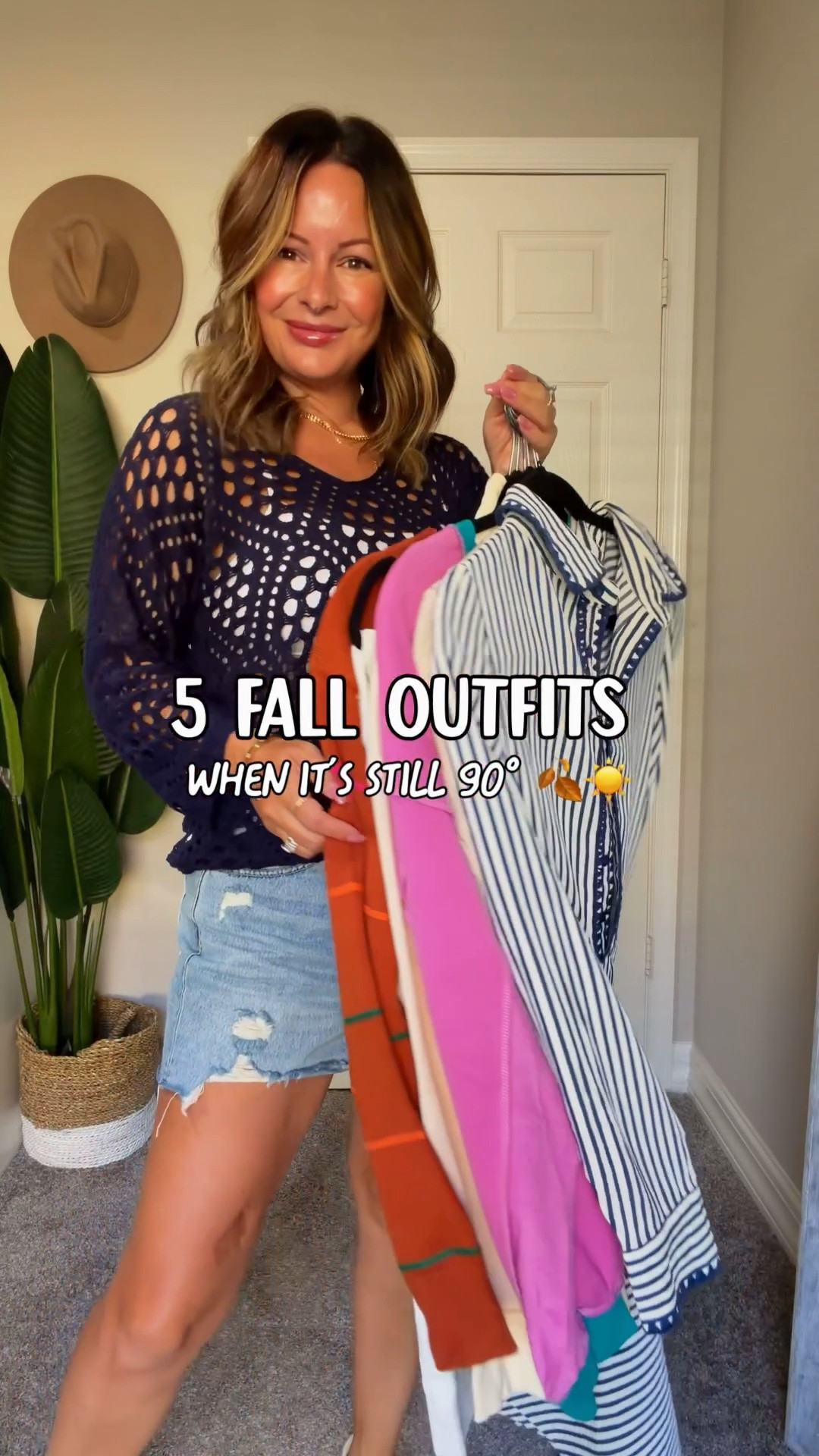 5 fall outfits when it’s 90 degrees still out. The perfect transitional pieces 🍂✨🤎

#LTKootd #LTKgrwm #LTKPetite