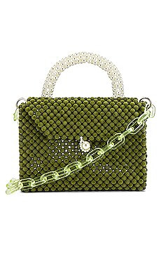 8 Other Reasons Bead Bag in Green from Revolve.com | Revolve Clothing (Global)