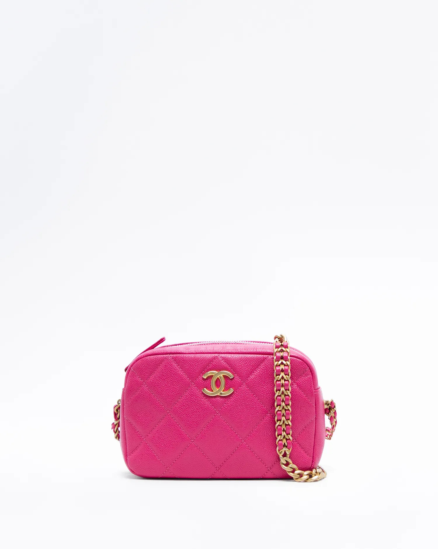 Caviar Chain Melody Small Camera Bag | Vivrelle
