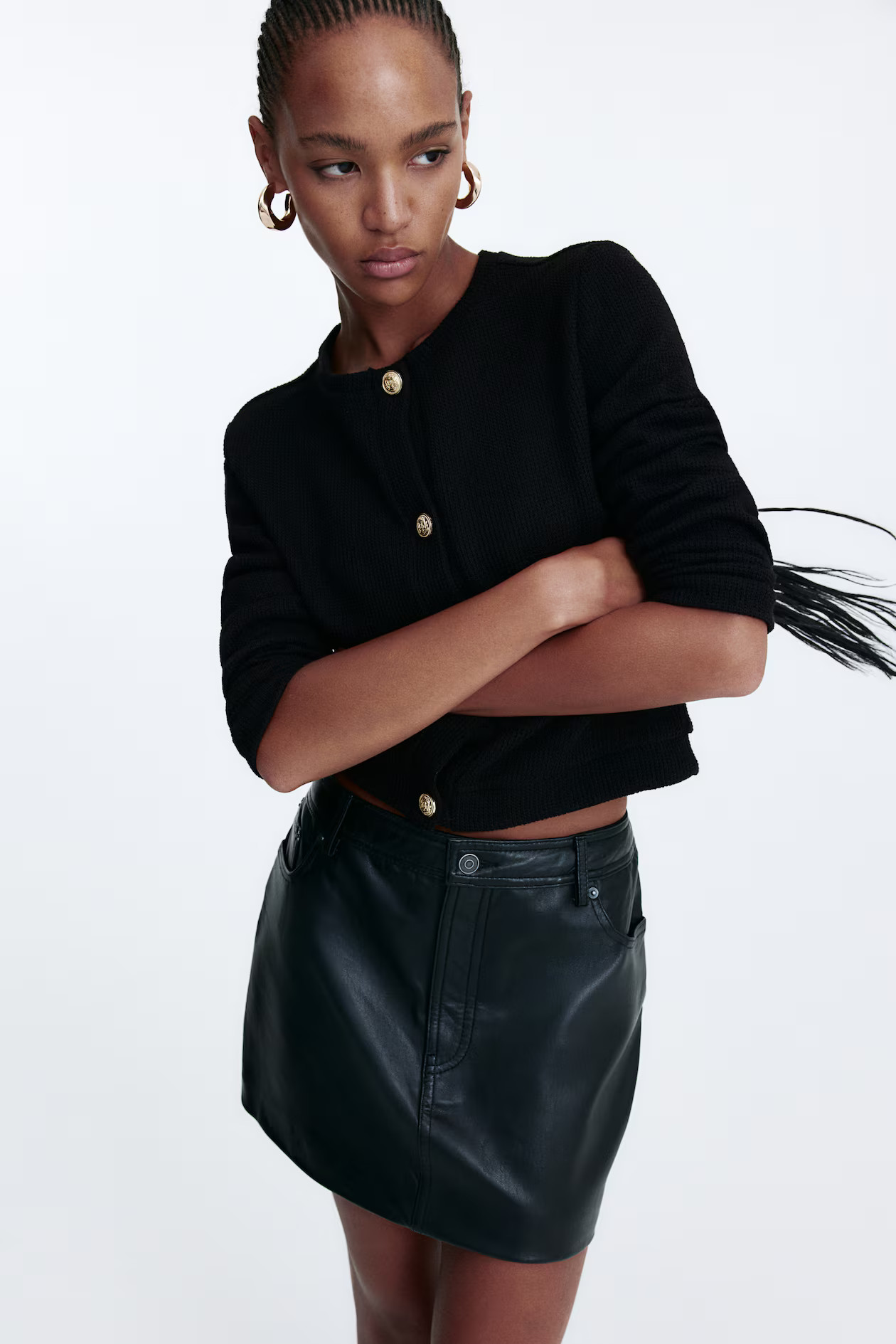 Textured jersey cardigan | H&M (UK, MY, IN, SG, PH, TW, HK)