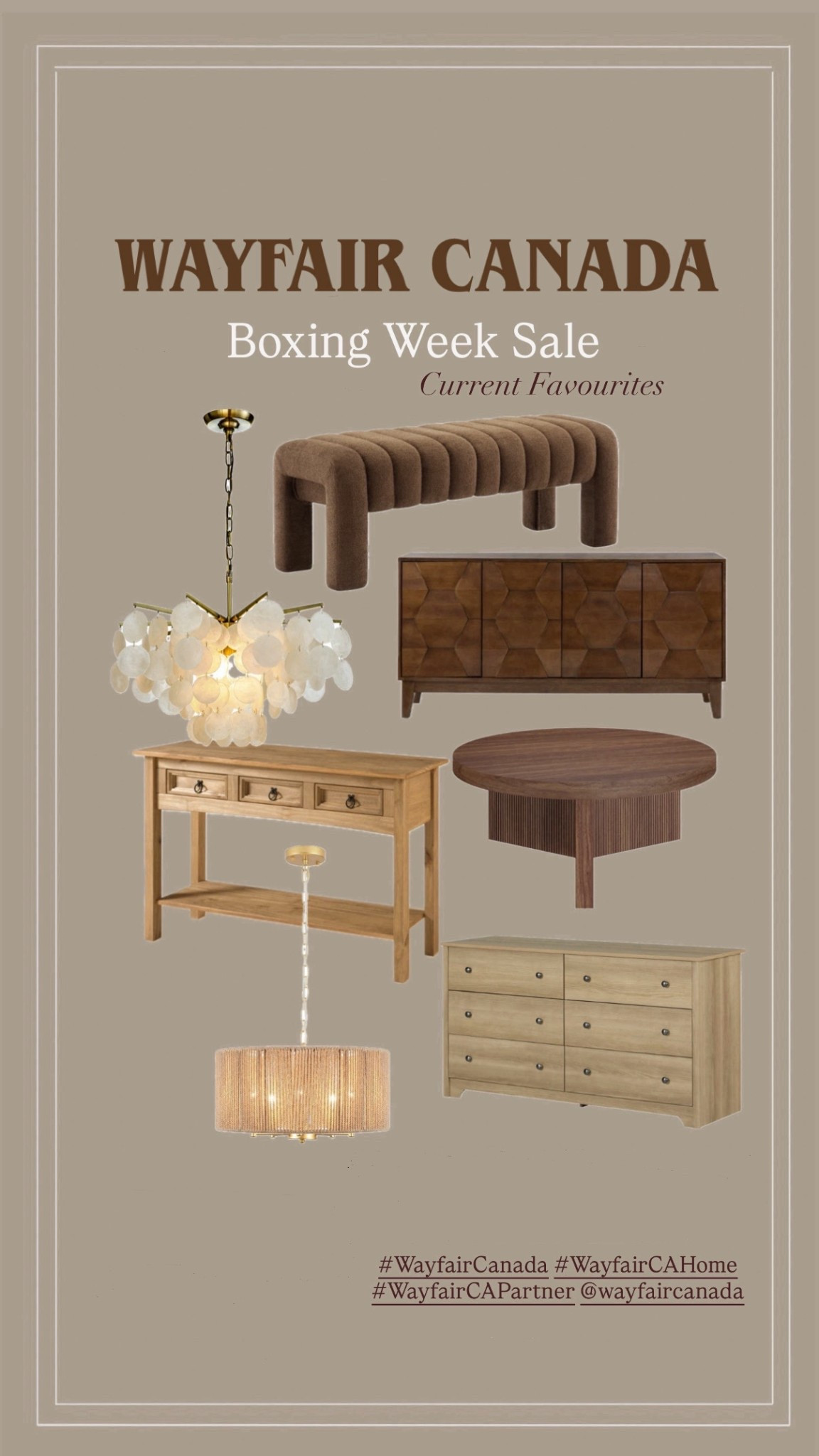Wayfair Canada’s Boxing Week is on from now until January 1st, 2026! Enjoy fast shipping and savings up to 70% off! 

If you are looking to elevate your home, check out Wayfair Canada! 

@WayfairCanada #WayfairCanada #WayfairCAHome #WayfairCAPartner #liketkit 

#LTKsale #LTKhome #LTKcanada