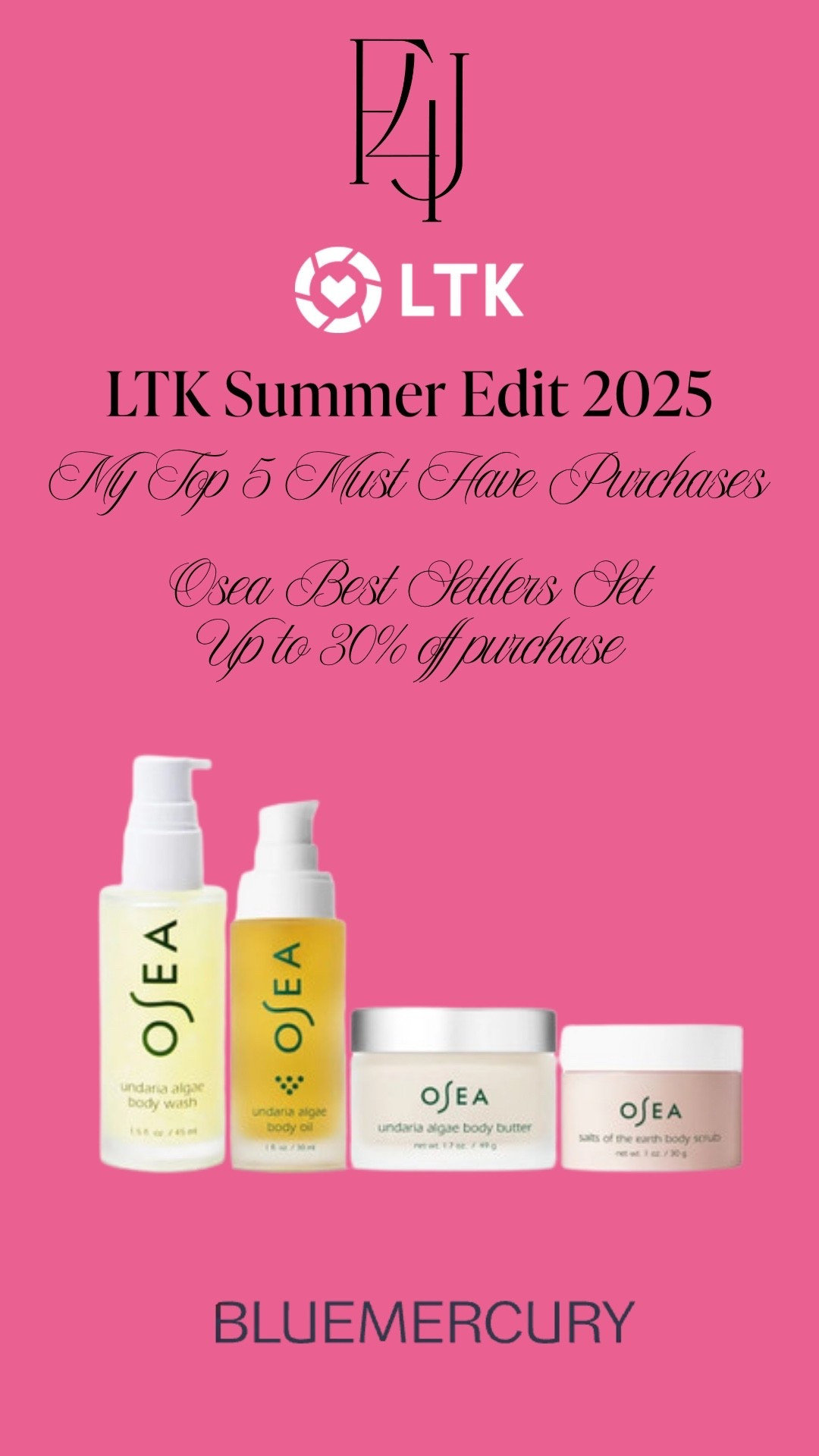 Up to 30% off your purchase on must have products like this best seller set! Fantastic for everyday and even better to travel with!

Fit4Janine, Osea, Beauty, Body Care, Bluemercury 

#LTKFindsUnder50 #LTKBeauty #LTKSummerEdit
