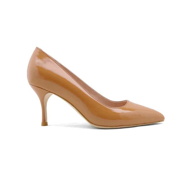 Bronze Bliss Patent Leather Classic Pump | ALLY Shoes
