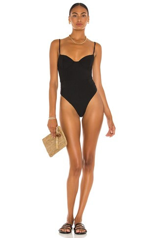 Lovers and Friends Gage One Piece in Black from Revolve.com | Revolve Clothing (Global)