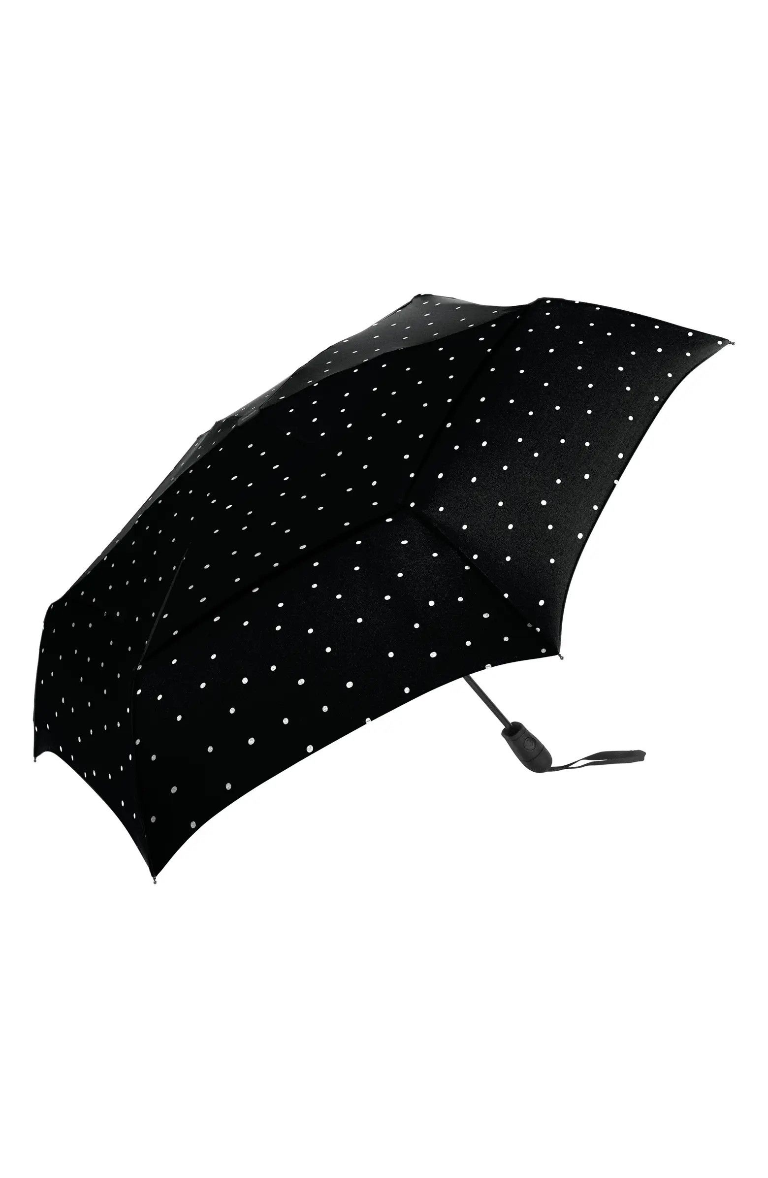 Polka Dot Auto Open Compact Umbrella | Nordstrom