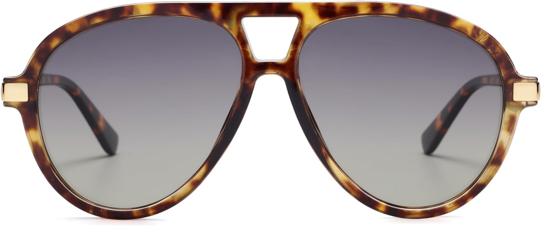 Trendy Polarized Aviator Sunglasses for Women Men Oversized Vintage 90s Designer Shades AP3755 | Amazon (US)