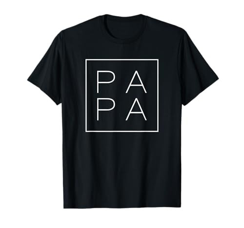 PaPa Cool Funny Fathers Day Design for Mens Dad Dada Papa T-Shirt | Amazon (US)