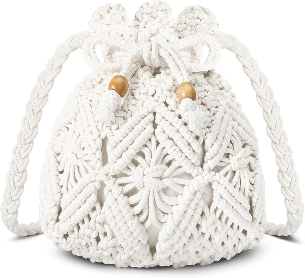 Straw Bags for Women - Straw Crossbody Bags Boho Crossbody Purses for Women Woven Handbags Should... | Amazon (US)