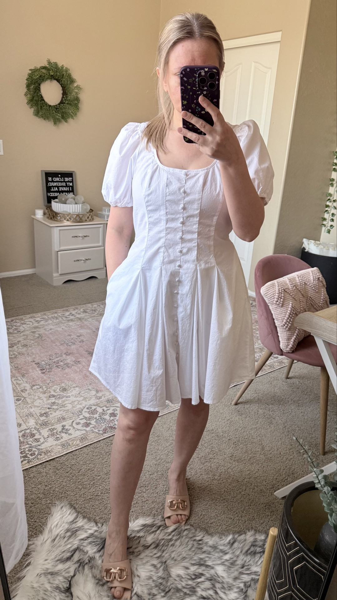 This adorable dress from Walmart is just $12! I love it for the summer. It’s breathable and 97% cotton. Love the front buttons and the puff sleeves.

#LTKOver40 #LTKPetite #LTKSaleAlert