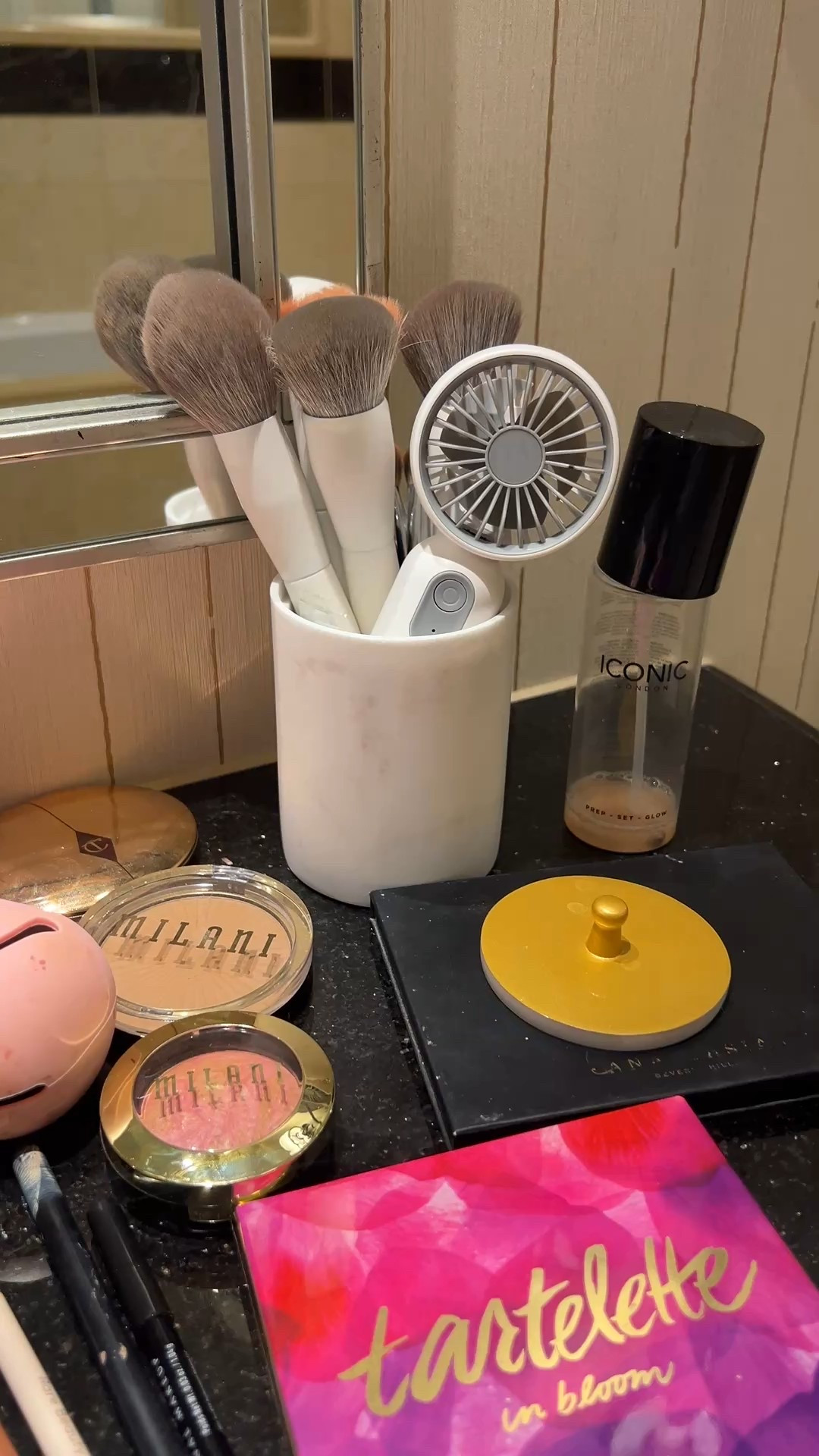 I keep this mini fan in my makeup bag & it helps so much when getting ready, who wants to sweat while putting on makeup! 

#LTKBeauty #LTKHoliday #LTKFindsUnder50