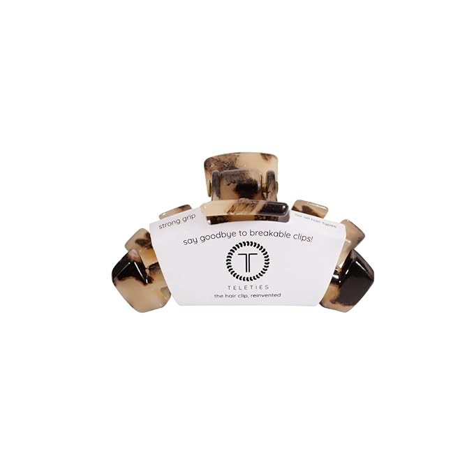 TELETIES - Tiny Hair Clip - For Super Thin Hair, Little Kids, Half-up Hairstyles - Strong Grip, B... | Amazon (US)