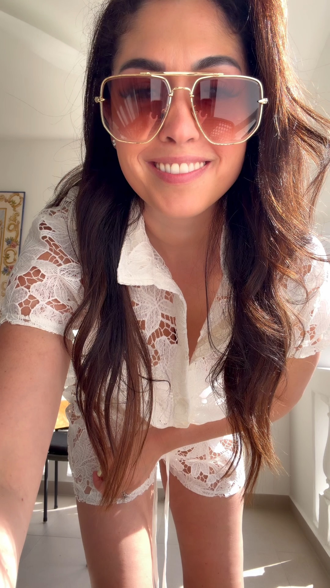 Beach cover up. Lace set.  Vacation outfit  

#LTKSwim #LTKMidsize #LTKTravel