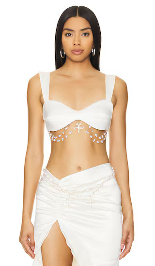 LOBA Lia Top in Ivory. - size S | Revolve Clothing (Global)