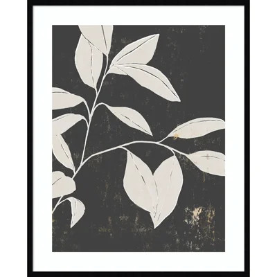 Noir Cuts I by Isabelle Z Wood Framed Wall Art Print | Wayfair North America
