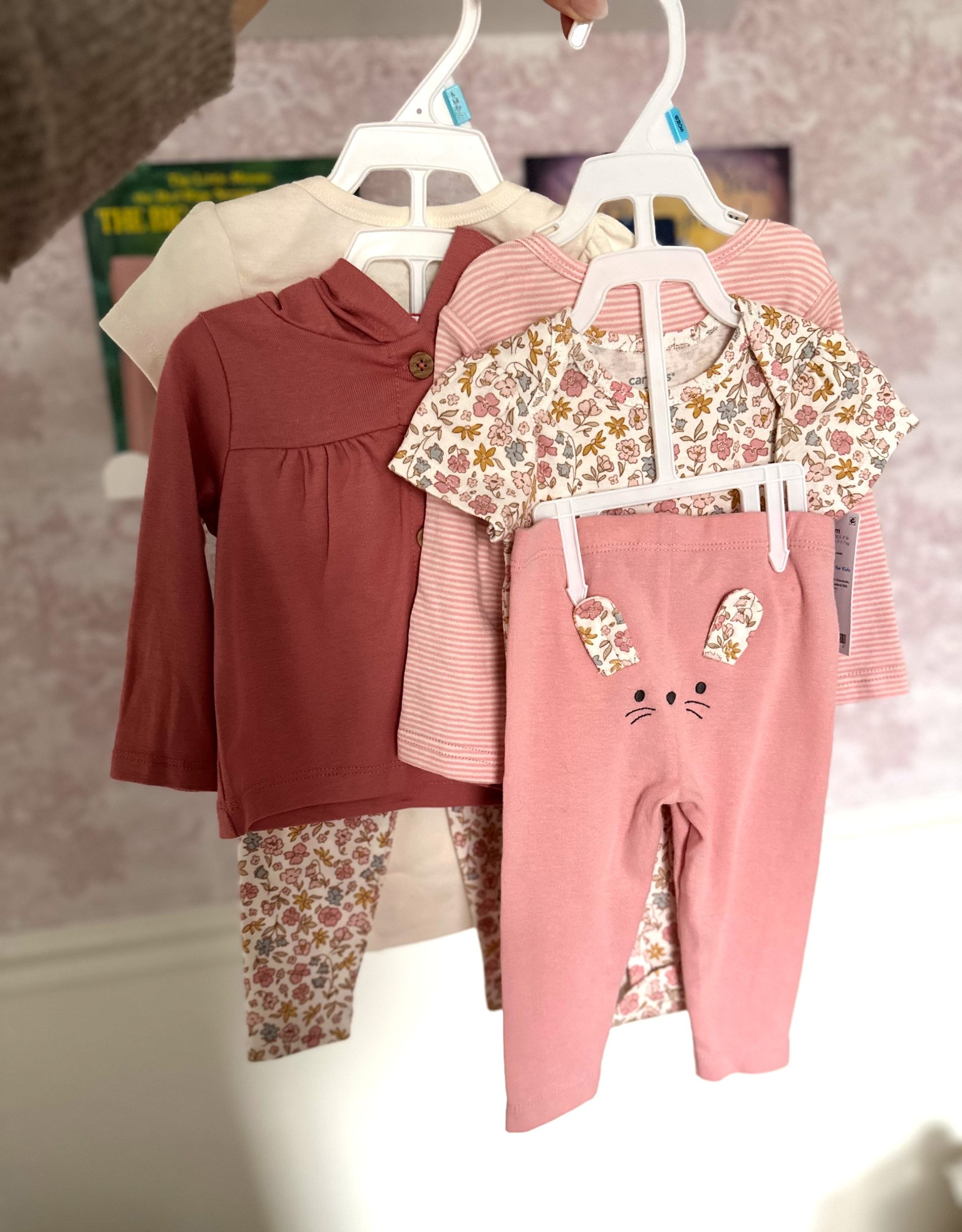 Obsessed with these cute @Carters little girls spring outfits that are 50% off! Like that bunny butt is absolutely adorable for Easter! Can’t wait to put these on little lady for the spring! 🐰 🌷 

#carters #babyspring #babygirl #easter #babyeaster #easterbunny 

#LTKBaby #LTKSpringSale #LTKmomlife