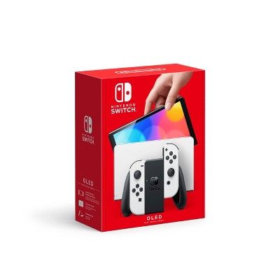 Nintendo Switch - OLED Model with White Joy-Con | Target