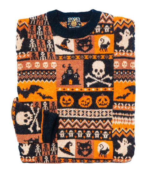 Halloween Patchwork Sweater | Kiel James Patrick