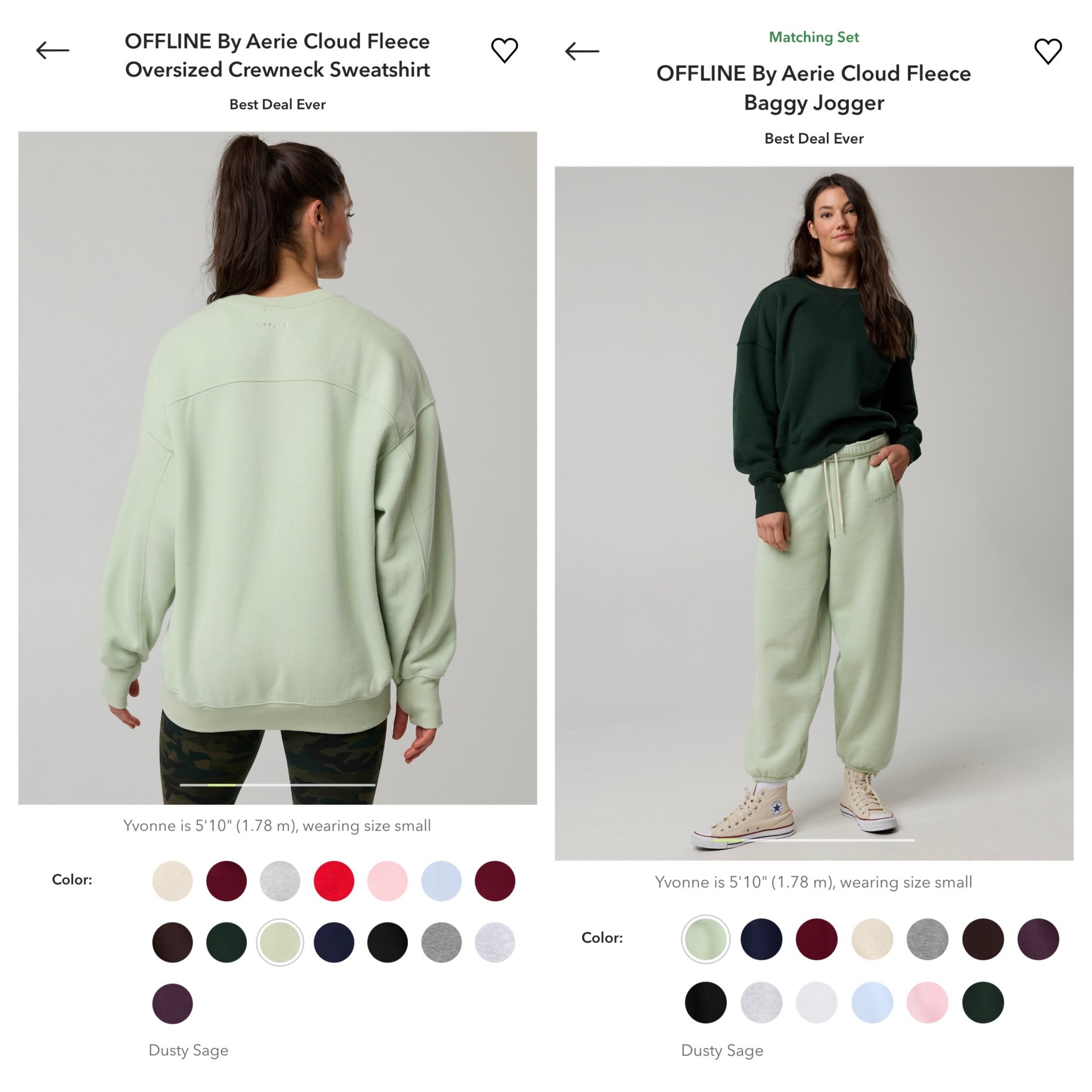 So soft cozy and perfectly baggy. 40% off