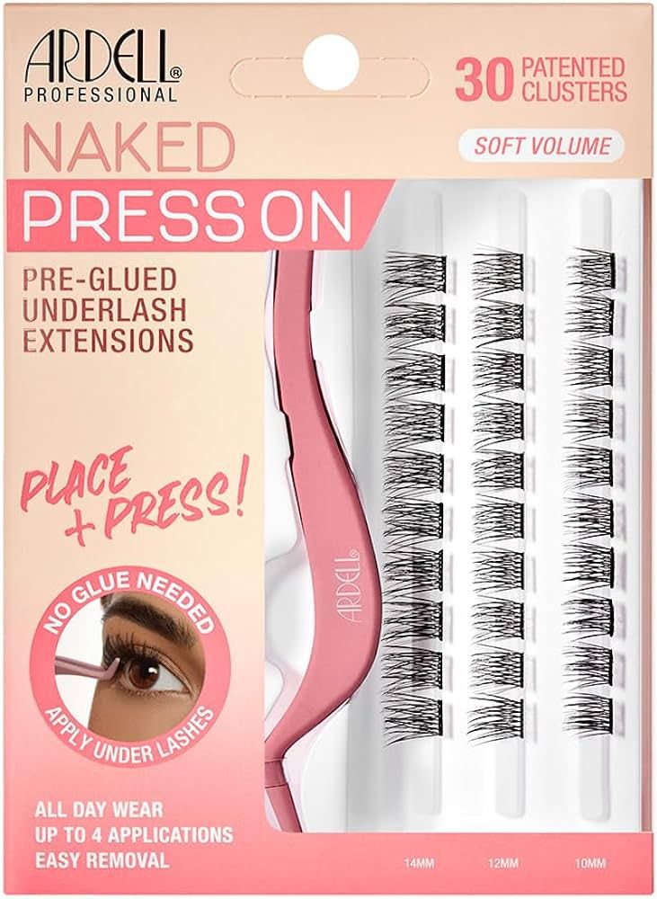Ardell Naked Press On Pre-Glued Underlash Extensions - Natural | Amazon (US)