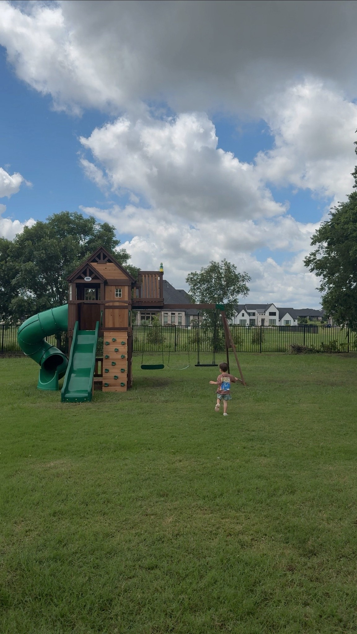 Our new swing set from Backyard Discovery! It’s perfect for our toddlers especially in the summer.

#LTKSeasonal #LTKFamily #LTKKids