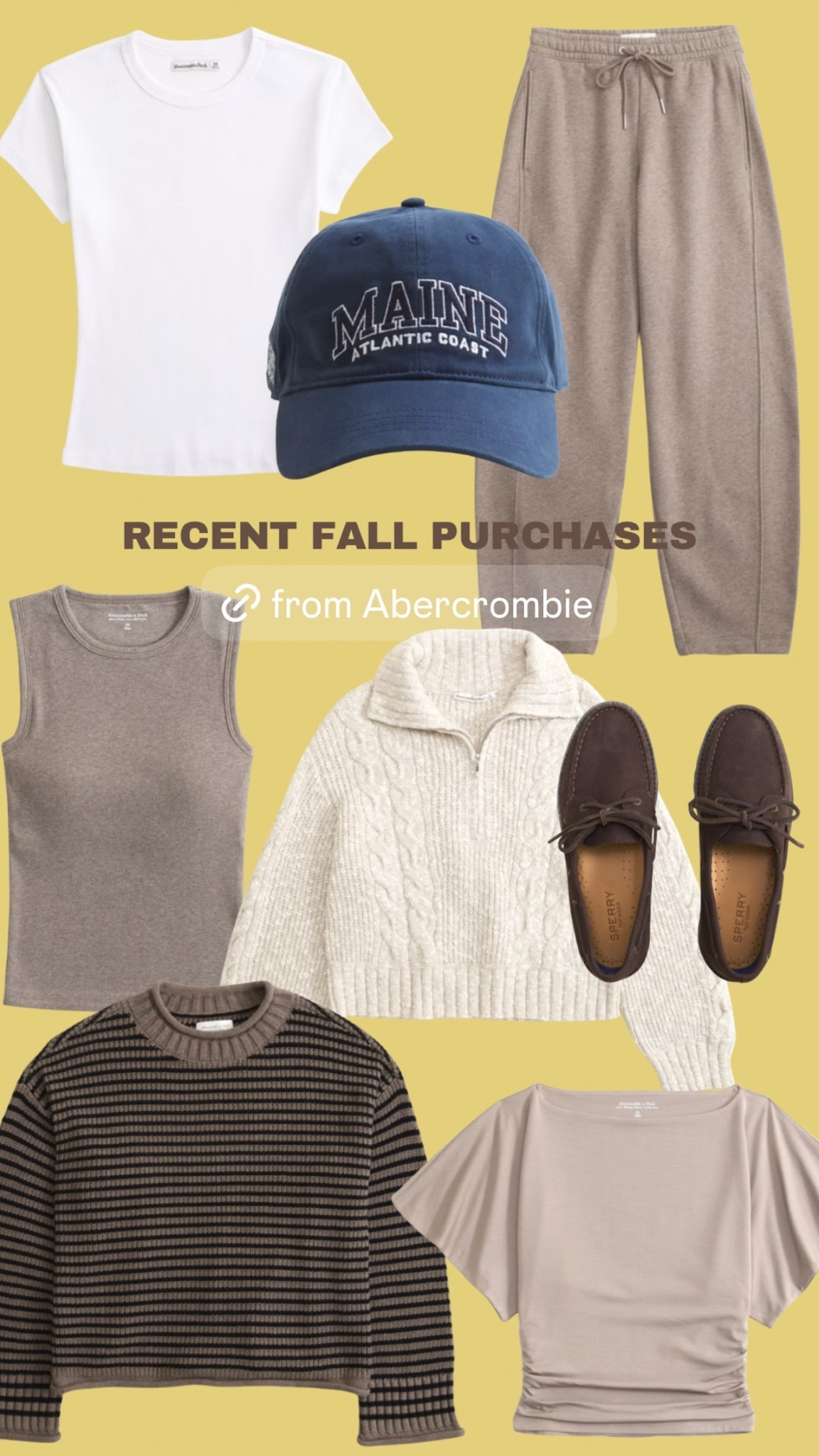 Code: AFXLTK
Recent order!!! Cozy fall layers from @abercrombie 

Order my true size in everything 🤎

#LTKootd #LTKSaleAlert #LTKSeasonal