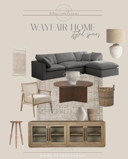 WAYFAIR SALE up to 70% off!! 

Wayfair Home living room inspo! We have a sectional like this in our basement and it is so comfortable! 

Ps. Wayfair sale happening right now! 

Wayfair sale, Wayfair, home decor, living room, home, sofa, sectional, side table, coffee table, glass cabinet, modern home, modern furniture, coffee table, cabinet, display cabinet, lamp, table lamp, finds, Wayfair home, rug, area rug, modern artwork, sale, Wayfair home sale, Wayfair sale, 

#LTKhome #LTKsalealert #LTKFind