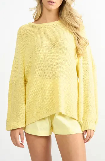 Lightweight Relaxed Fit Sweater | Nordstrom