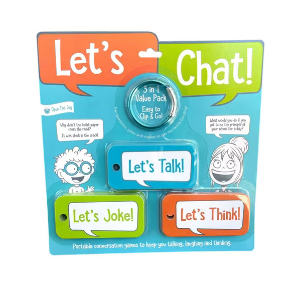 Open The Joy - Let's Chat 3-1 Grab–n-Go Conversation Starters! | Target